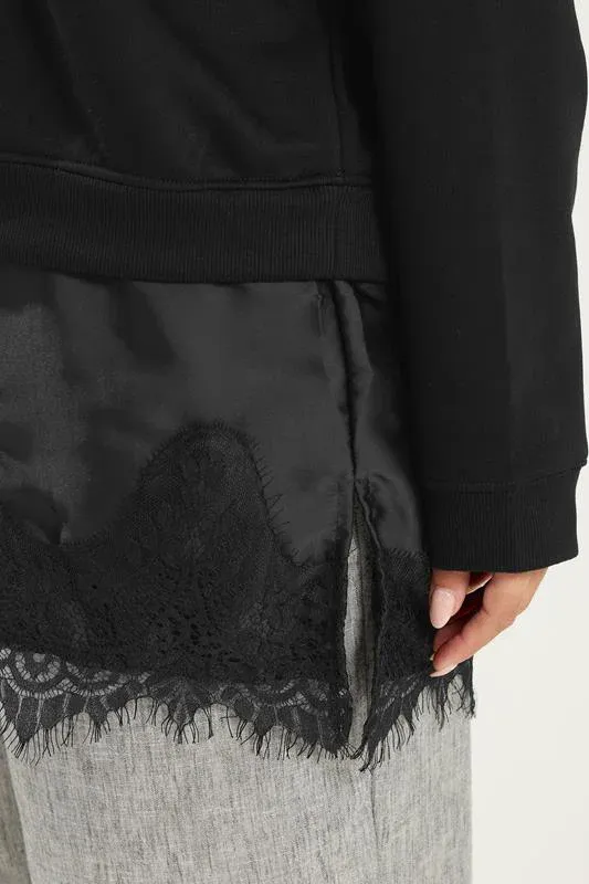 Black Lace 2-In-1 Jumper