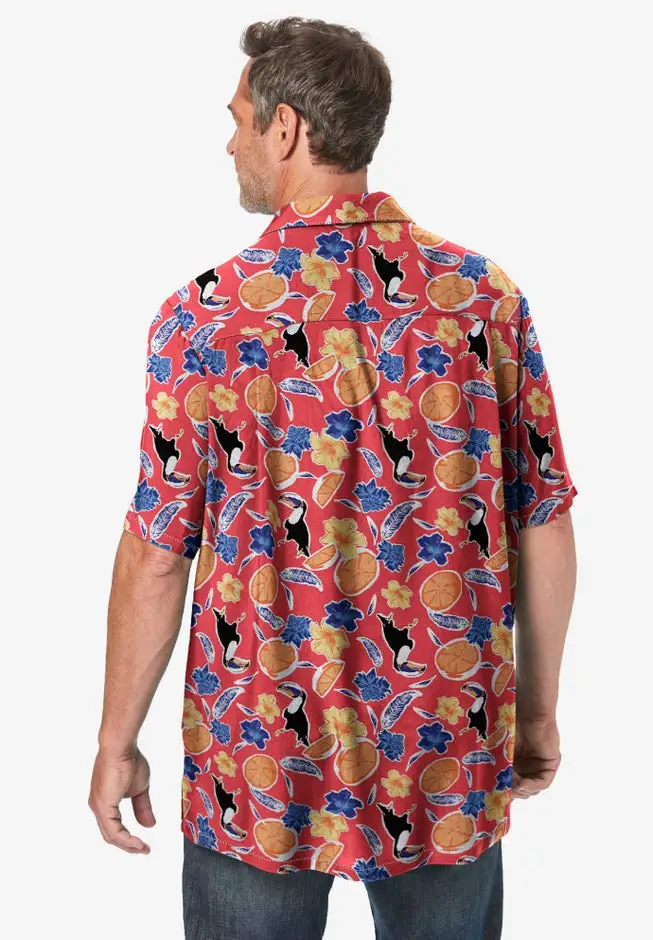 Printed Camp Shirt