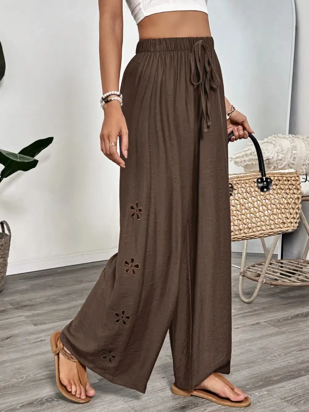 Polished Wide Leg Pants