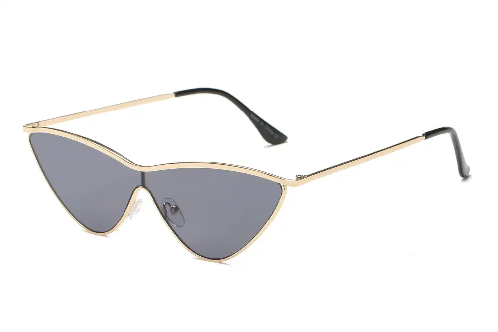 Metal Cat-Eye Sunglasses