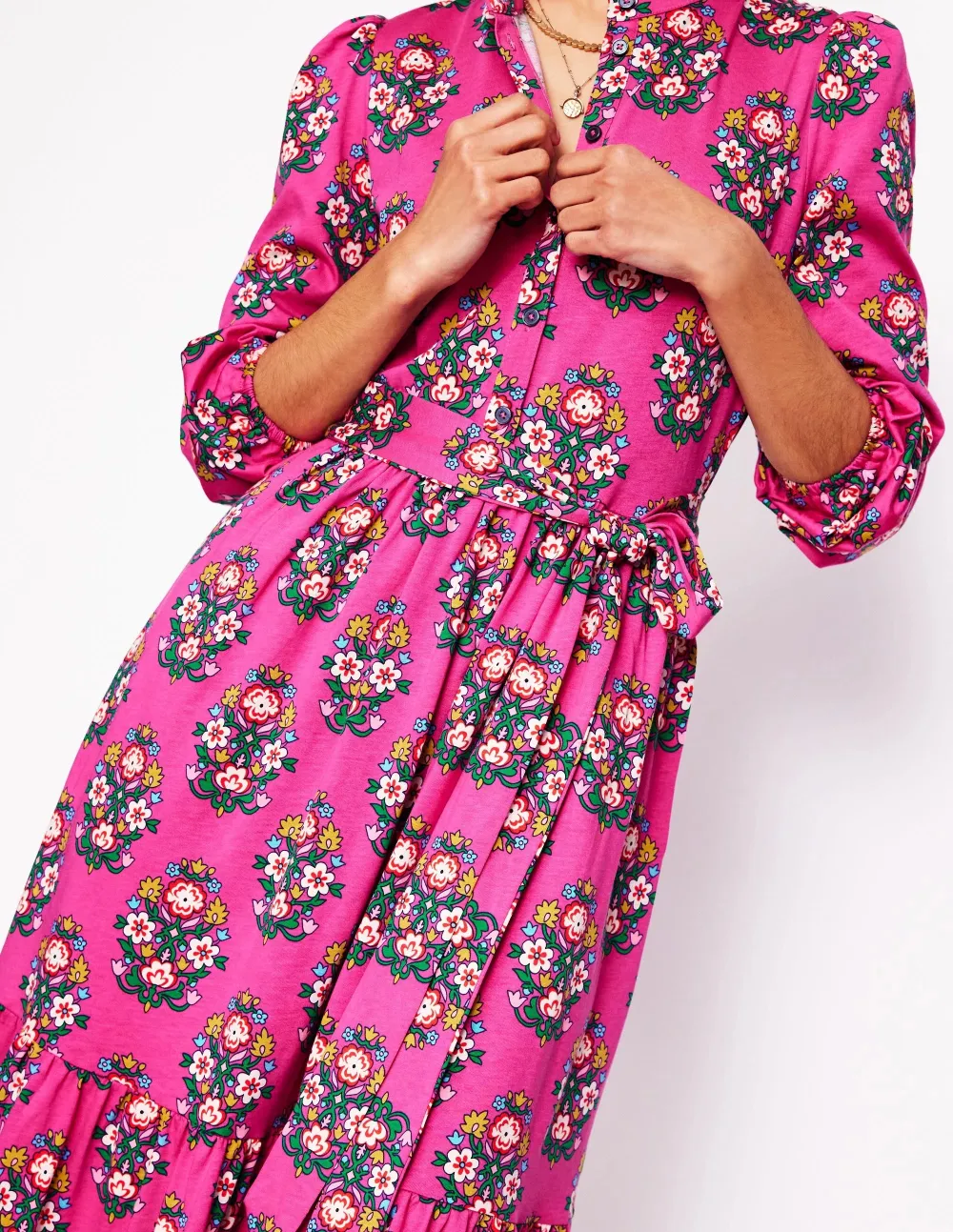 Willow Tiered Jersey Dress