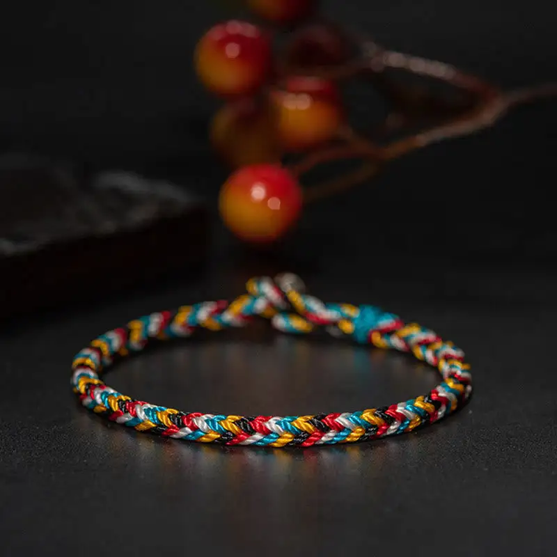 Handmade Color Thread Braid String Bracelet