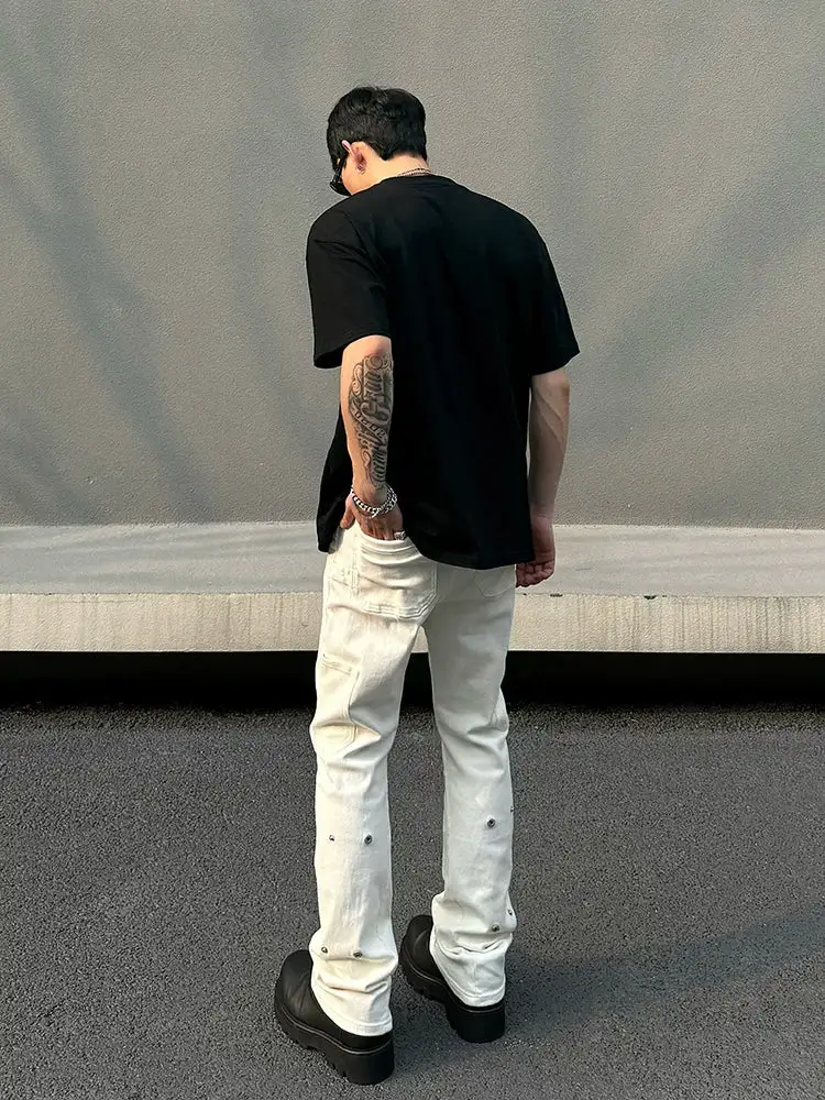 Stacked Denim Jeans
