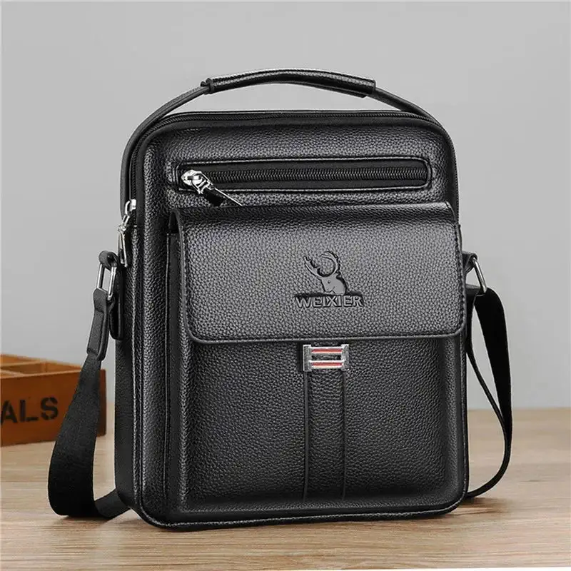Roomy Zip-Top Crossbody Bag