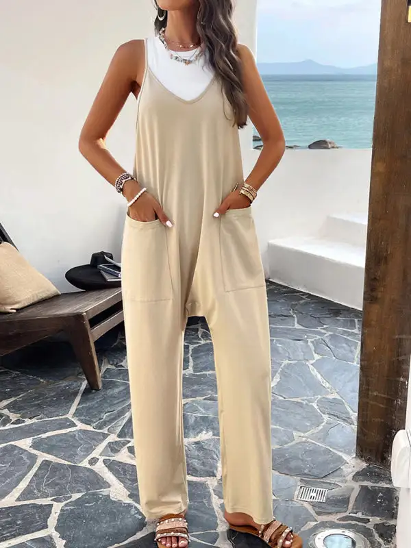 Clean Slim Fit Jumpsuit