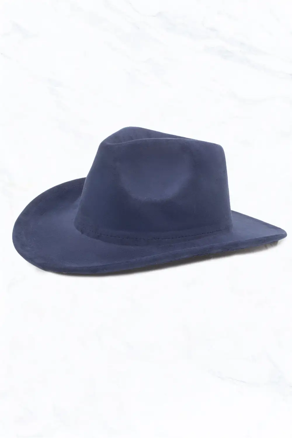 Suede Regular Cowboy Fedora Hat
