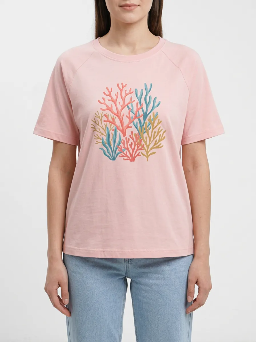 Women's Crewneck Graphic T-Shirt