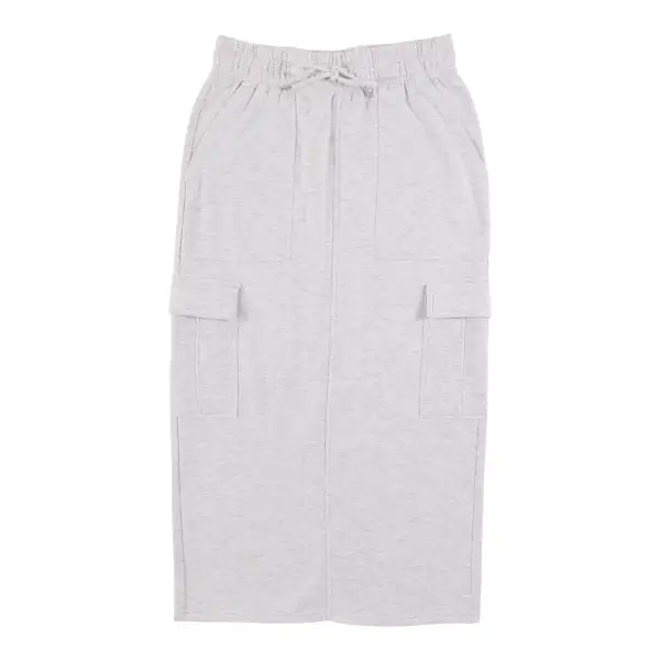 Cargo Pocket Fleece Skirt