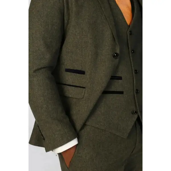 Oscar Men S Olive Green Blazer