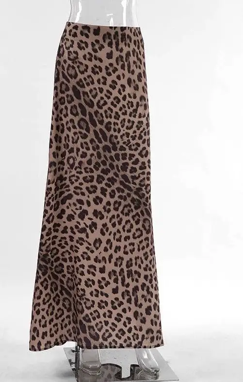 Everyday Leopard Print Leopard Maxi Skirt