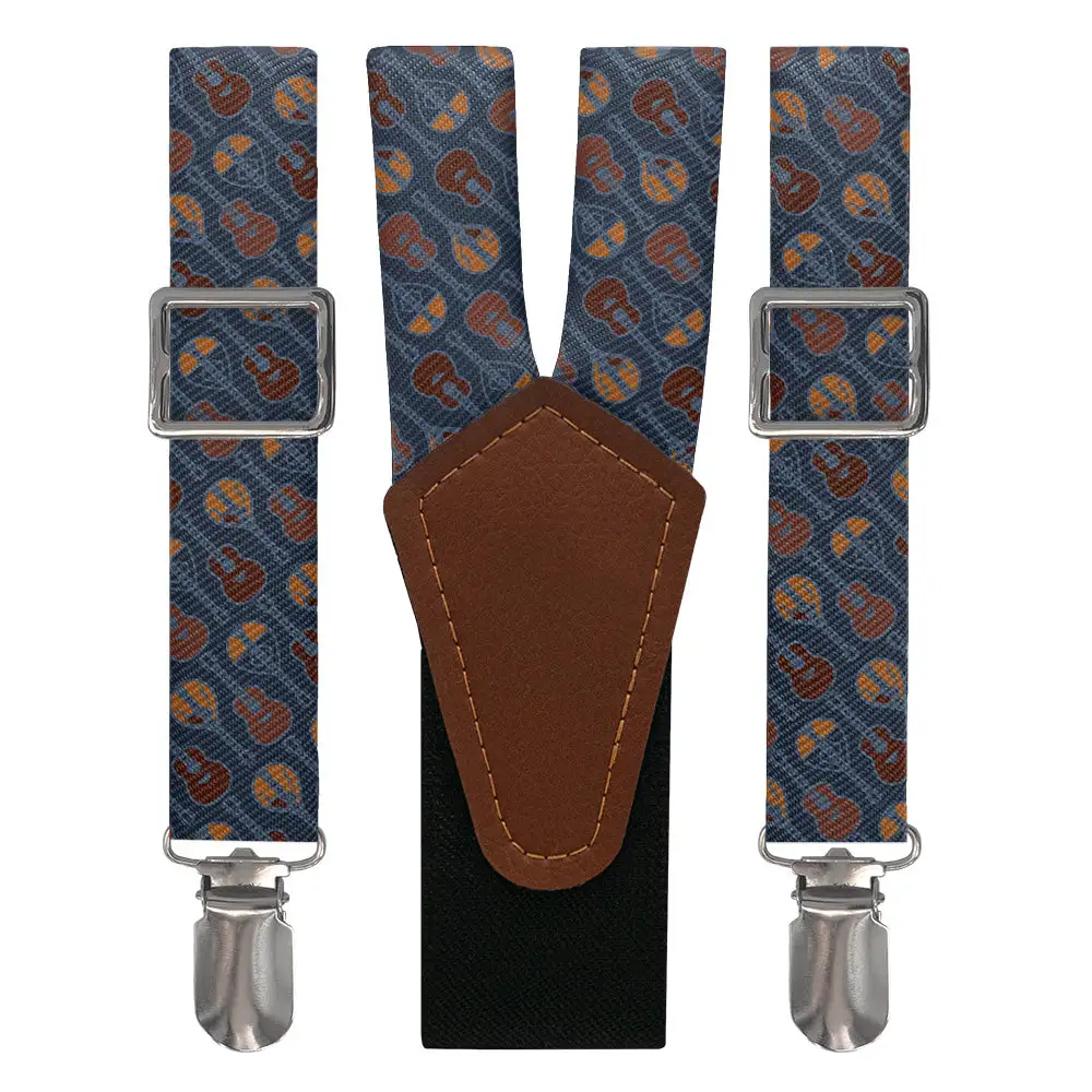Guitars Theme Suspenders