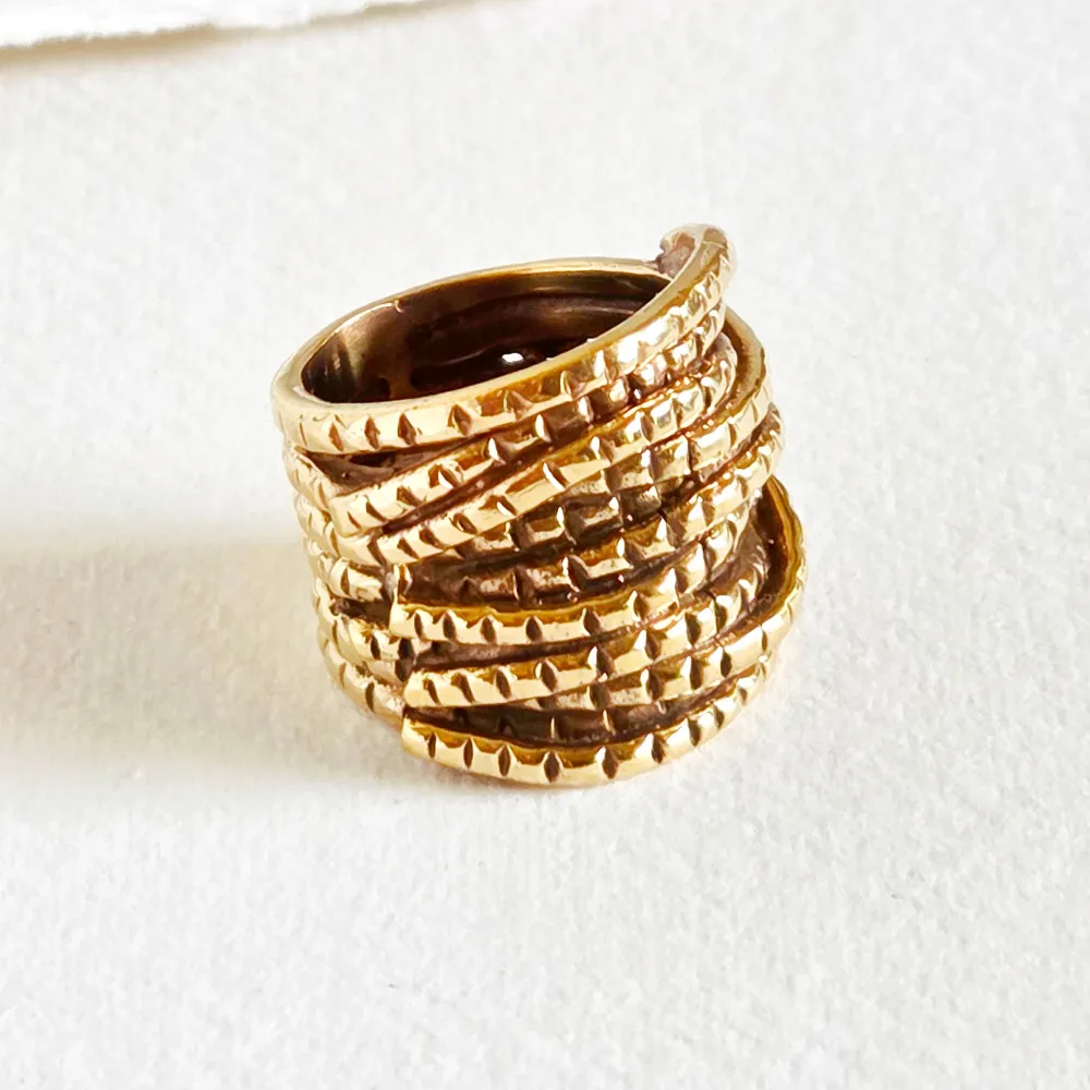 Classic Textured Ring
