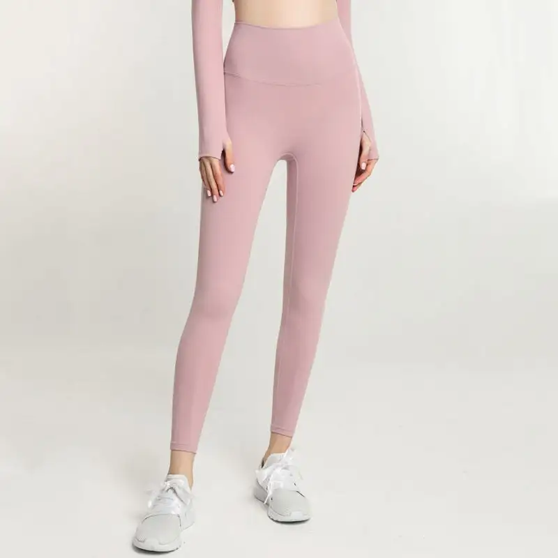 High Waist Pocket Yoga Pants Elastic Soft Quick Dry Leggings