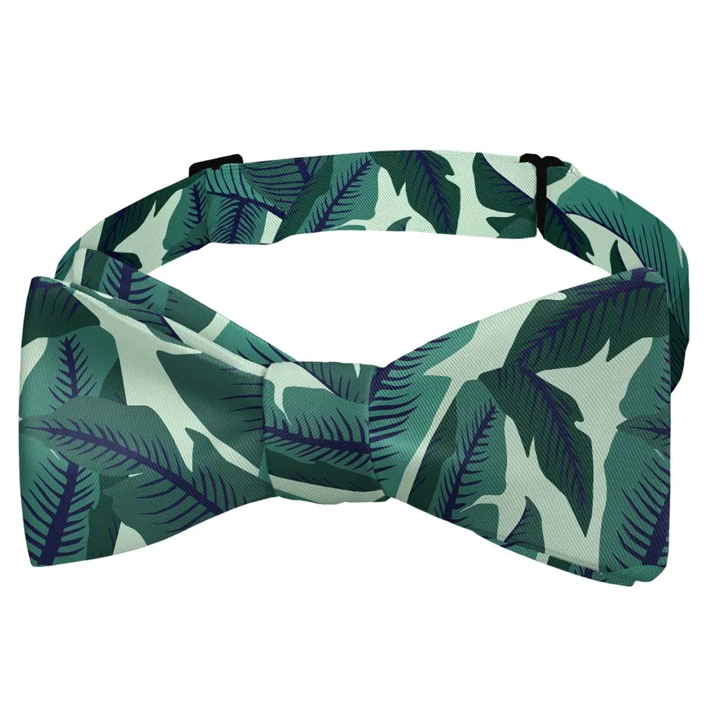 Banana Leaves Pattern Bow Tie