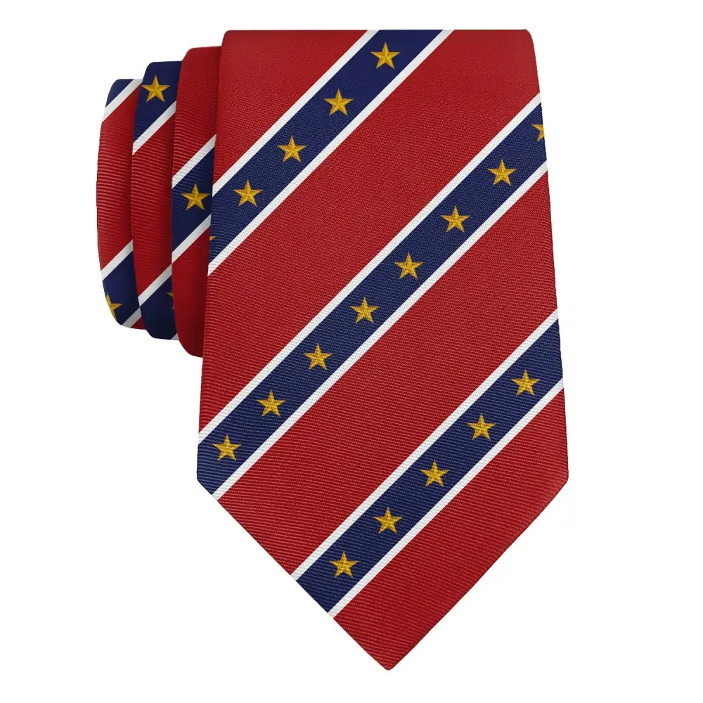 Modern Stripe Accent Necktie