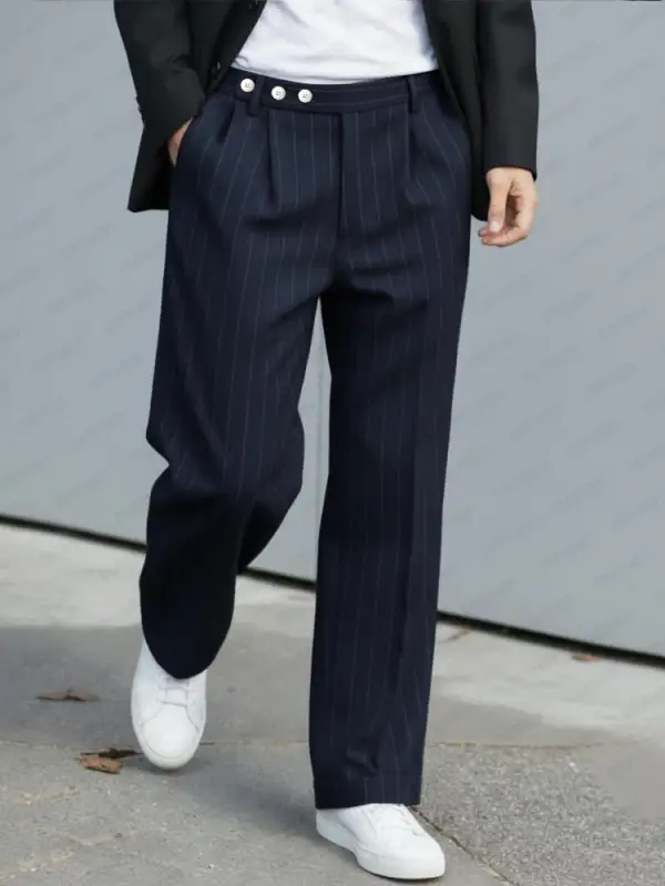 Utility Pleated Front Pants