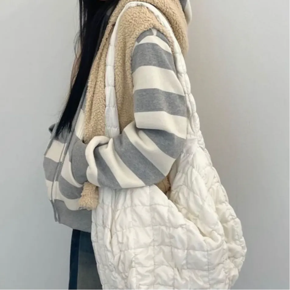 Soft Structure Padded Shoulder Bag