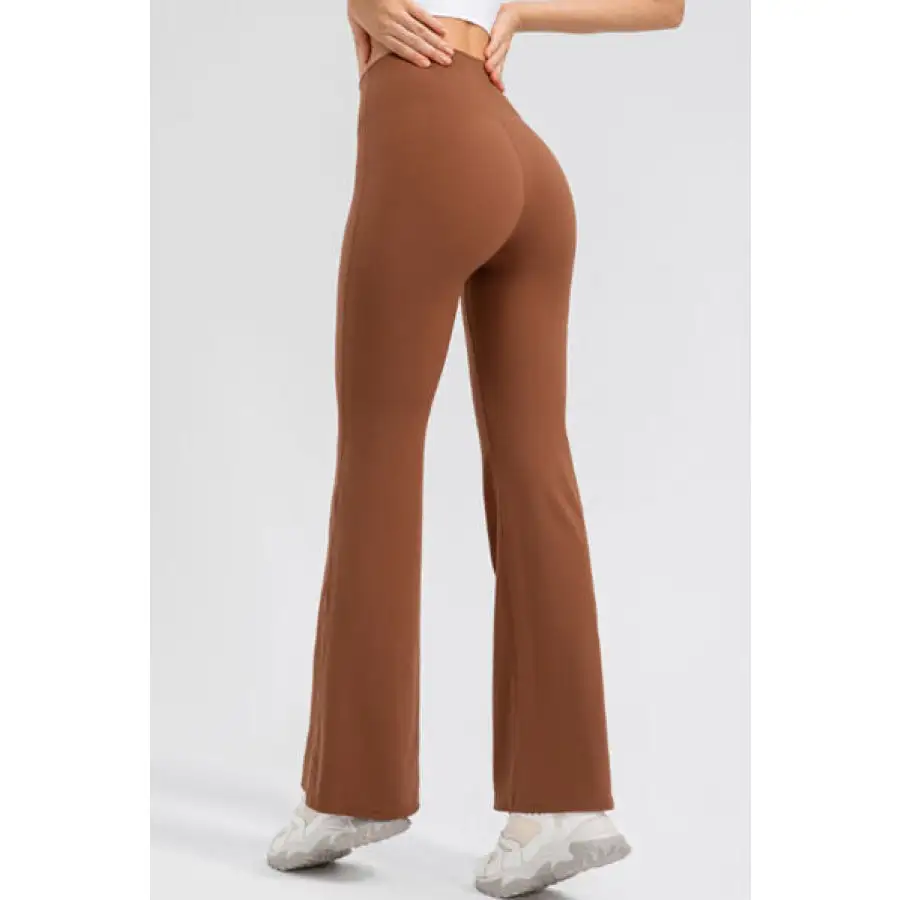 Classic High Waist Straight Active Pants