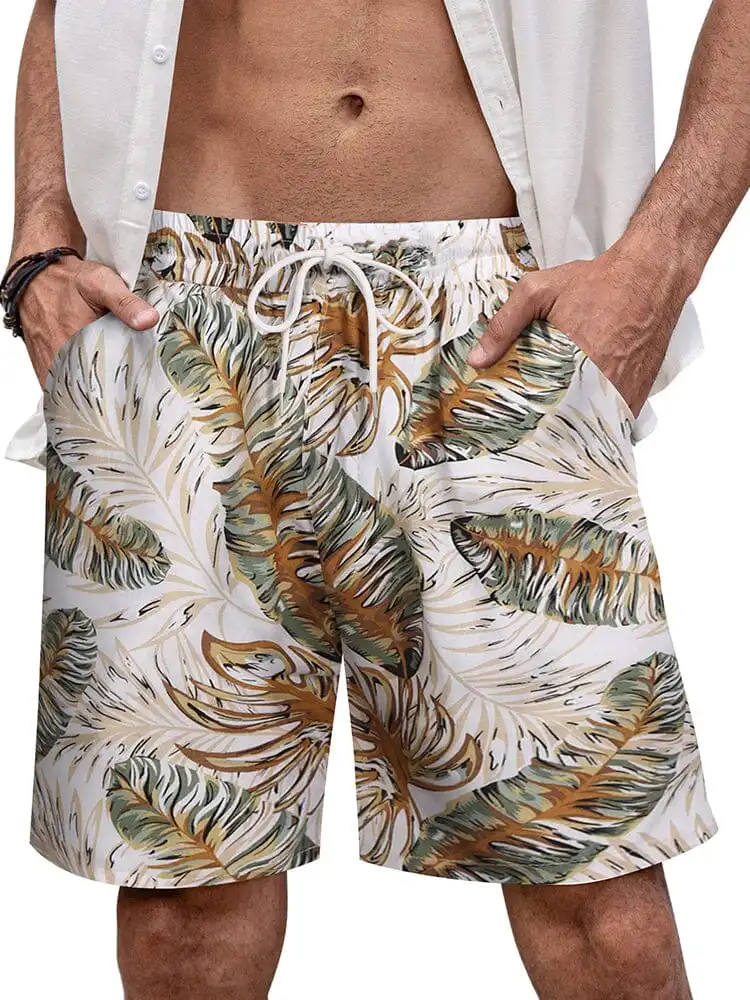 Hawaiian Quick Dry Flower Shorts