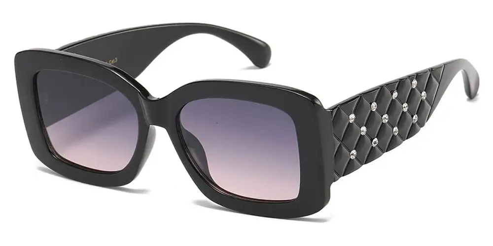 Rhinestone Detail Butterfly Sunglasses