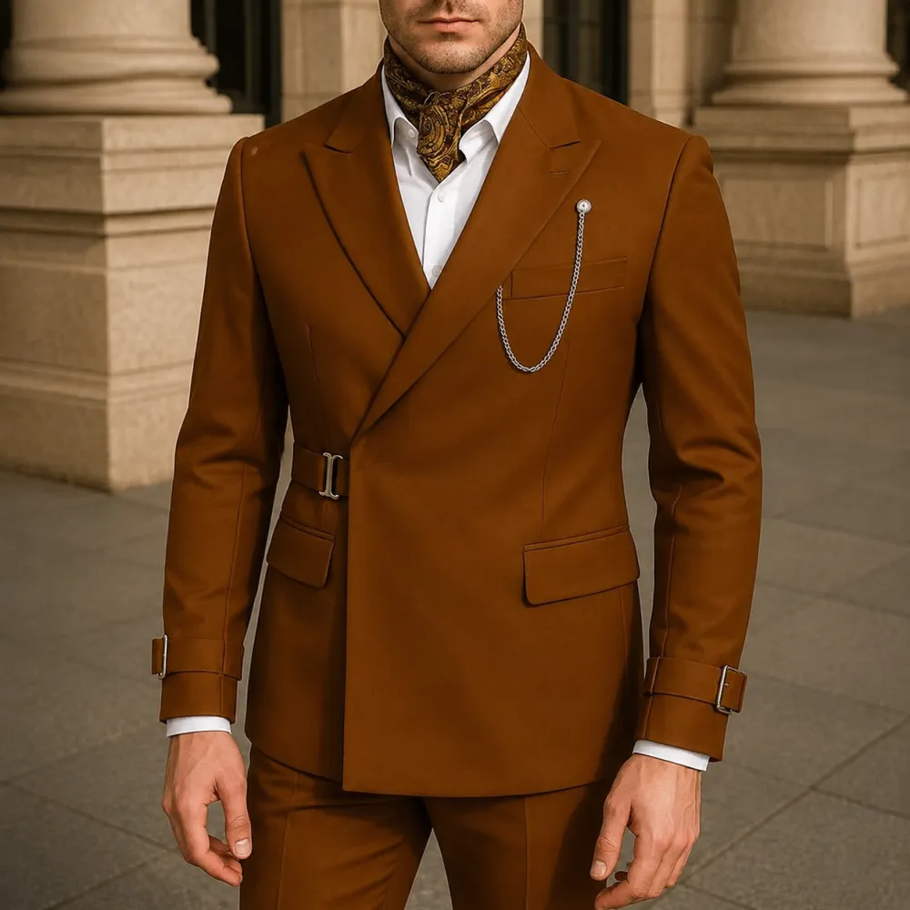 Slim Fit Two-Piece Wedding Suit