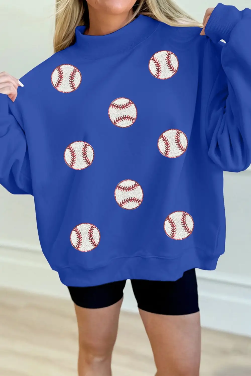 Active Mock Neck Sweatshirt