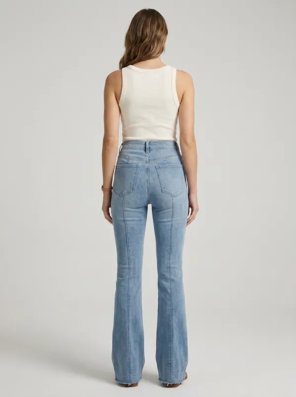 Women's High Waist Casual Denim Jeans