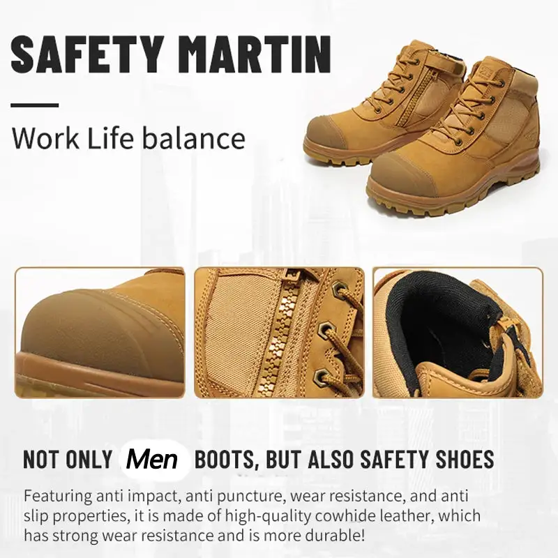 Men's Water Resistant Utility Boots