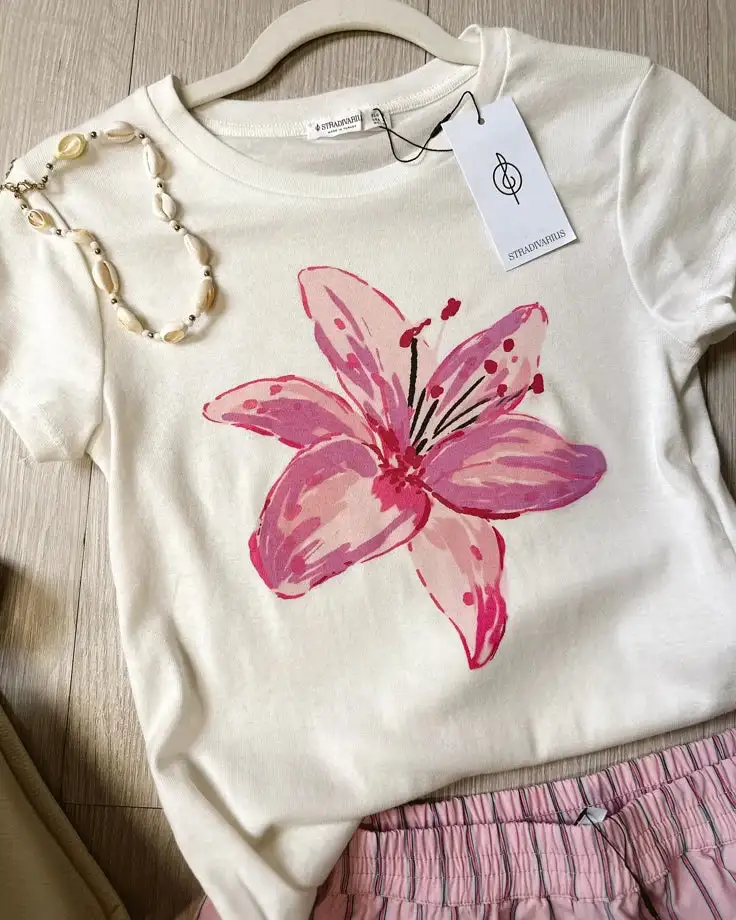 Lily Bloom Cotton Tee