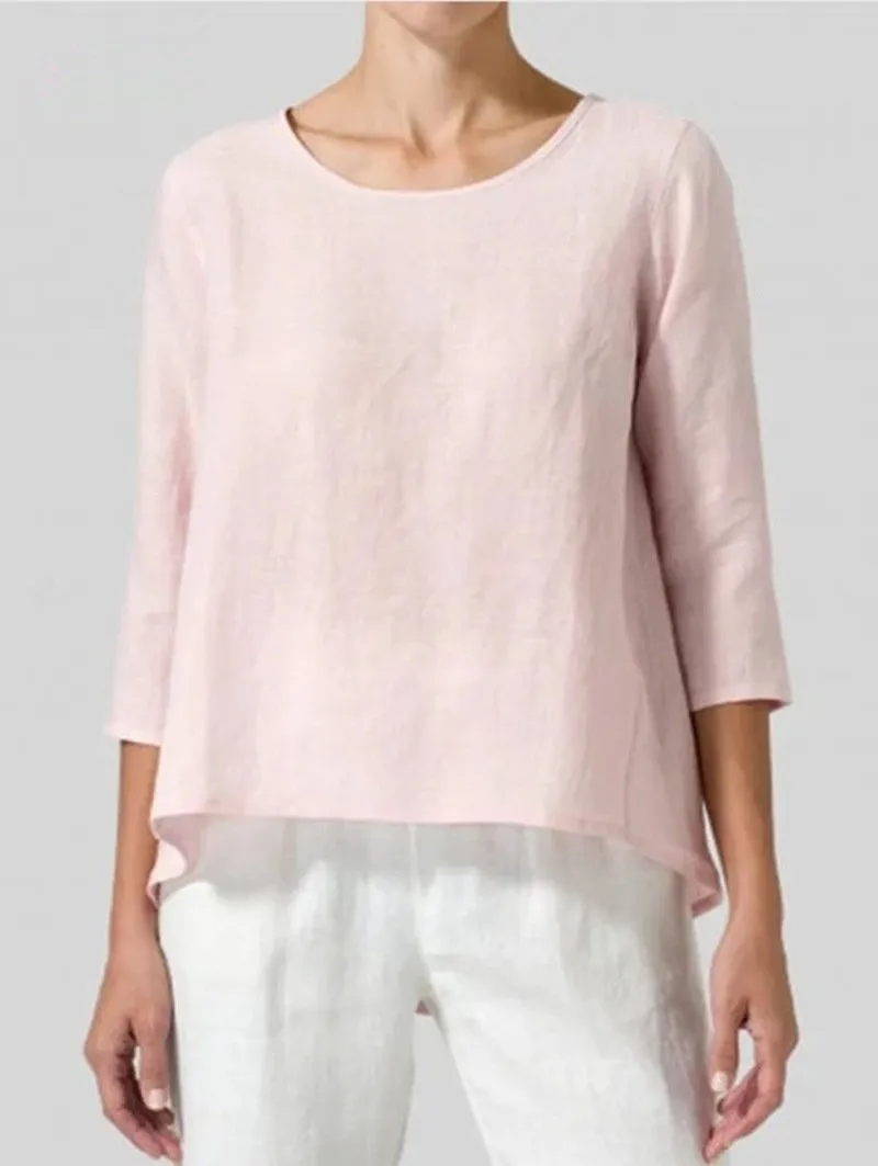 Relaxed Linen Top