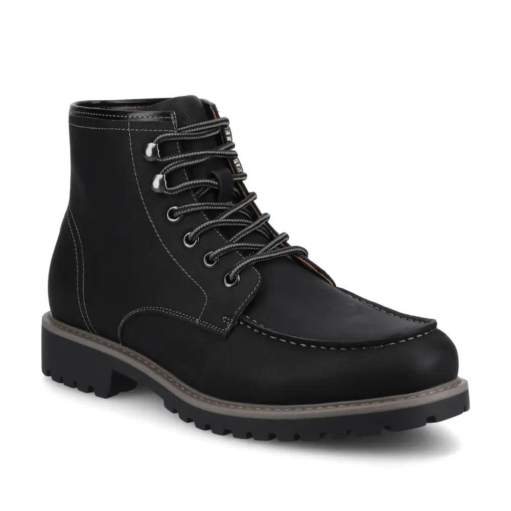 Toe Work Boots Black