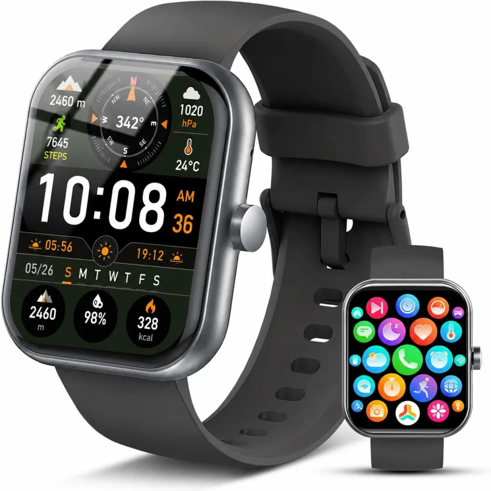 Smart Watch for Men Women (Answer/Make Call), 1.83