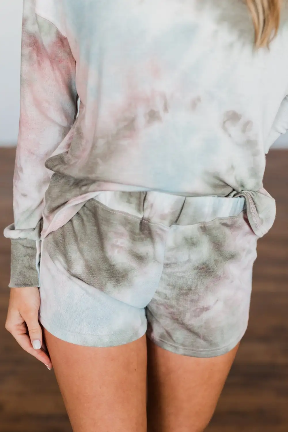 Tie-Dye Lounge Shorts