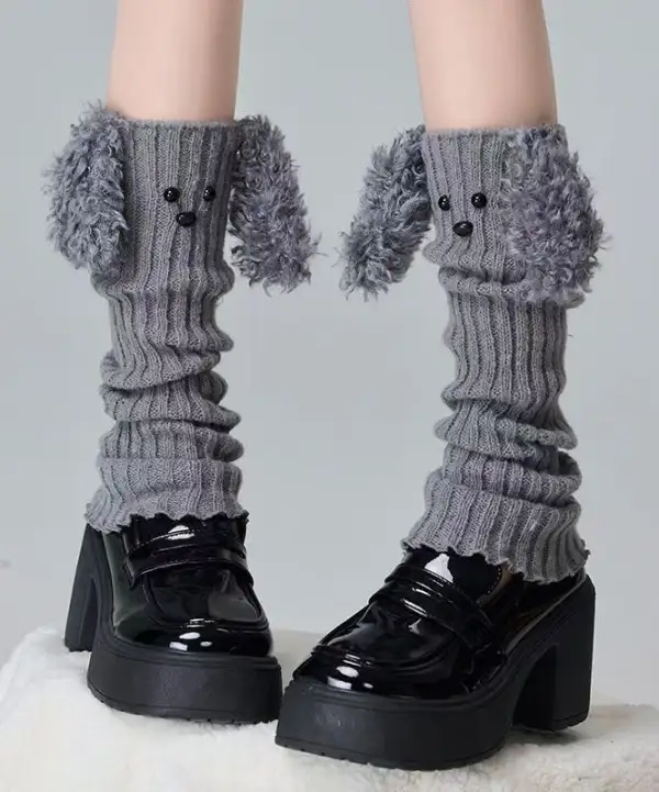 Cute Cartoon Fuzzy Socks