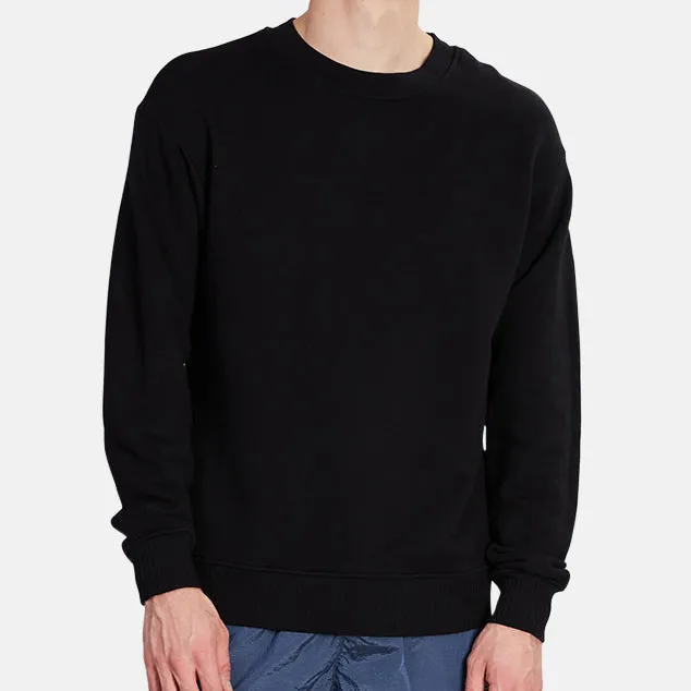 Textured Cotton Knit Hoodie