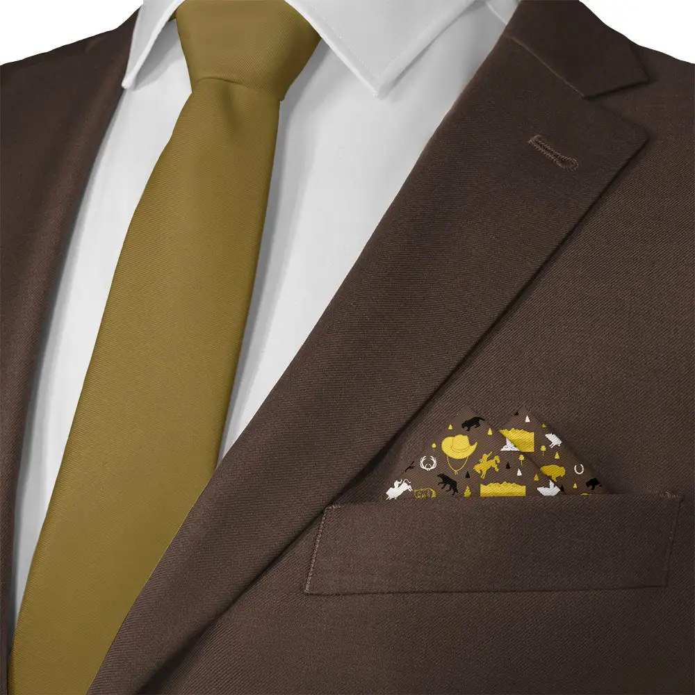 Neat Sharp Suit Pocket Square