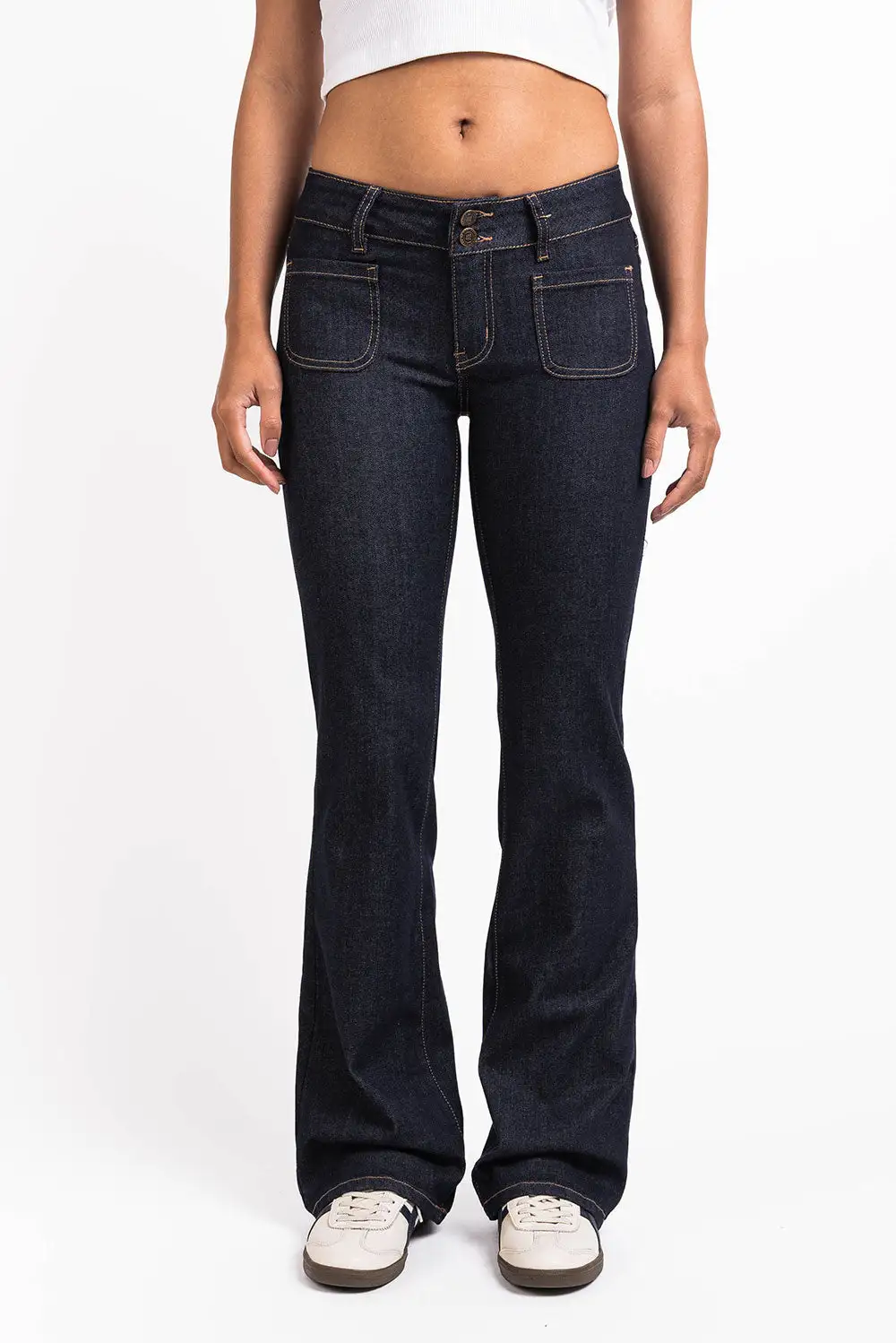 Clean Look Low Rise Bootcut Jeans
