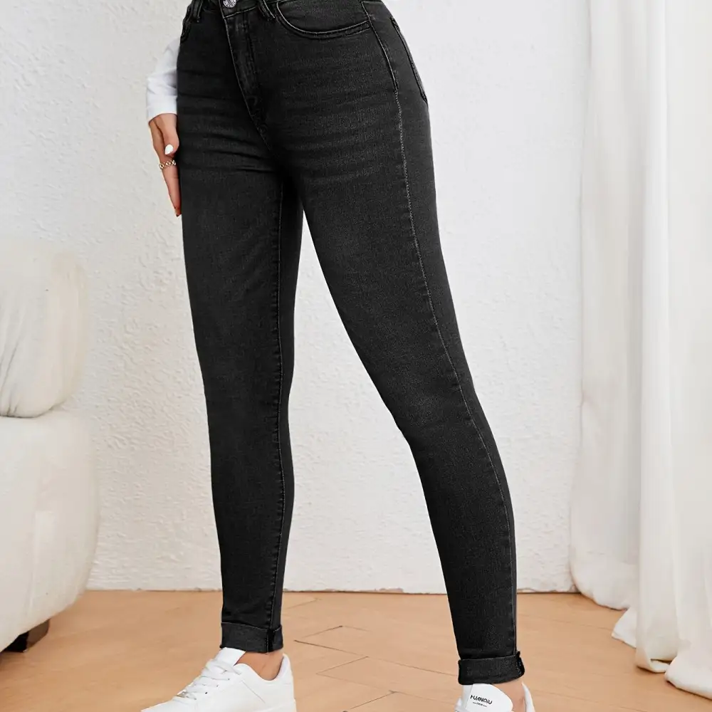 Cotton Slim Fit Denim Jeans