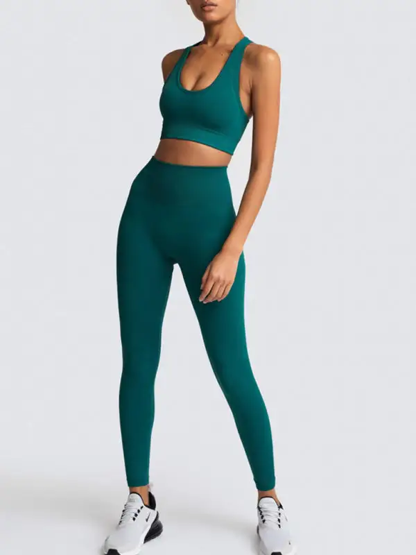 Beautiful Back High Waist Peach Hip Top