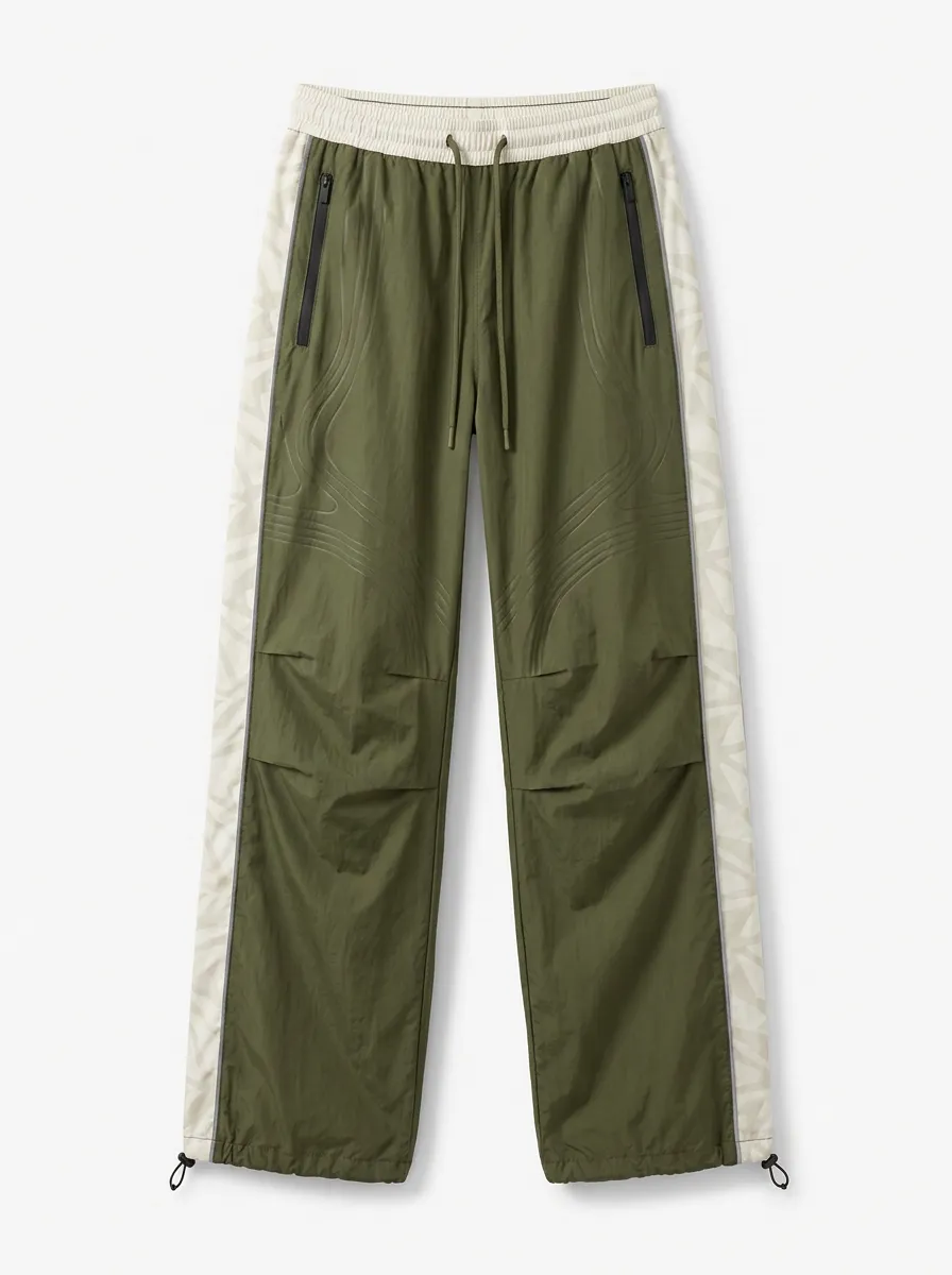 Women's Sporty Casual Geometric Side-Striped Printed Joggers