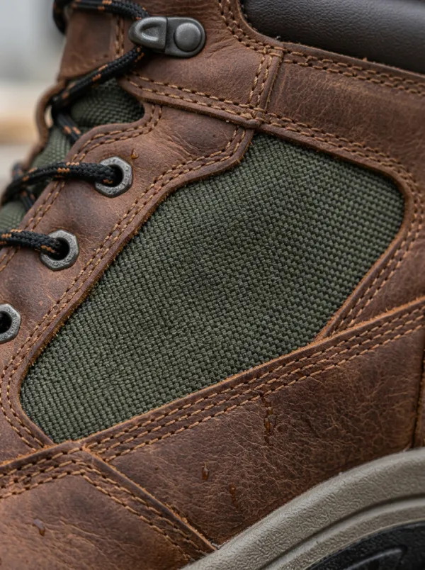 Men's Waterproof Leather Tactical Printed Work Boots