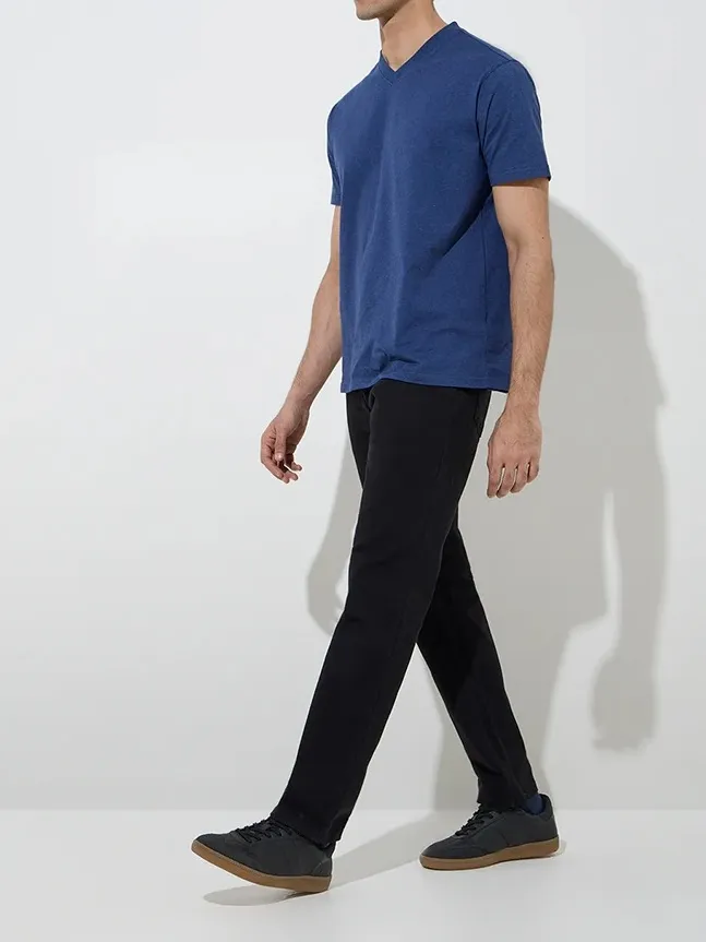 Casual Style Plain Loose Cotton T-Shirt