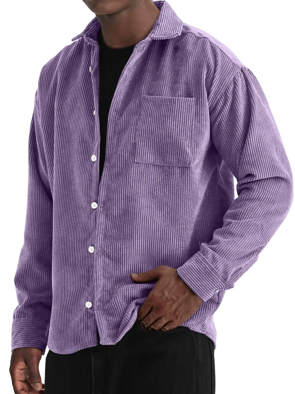 Modern Corduroy Pocket Shirt
