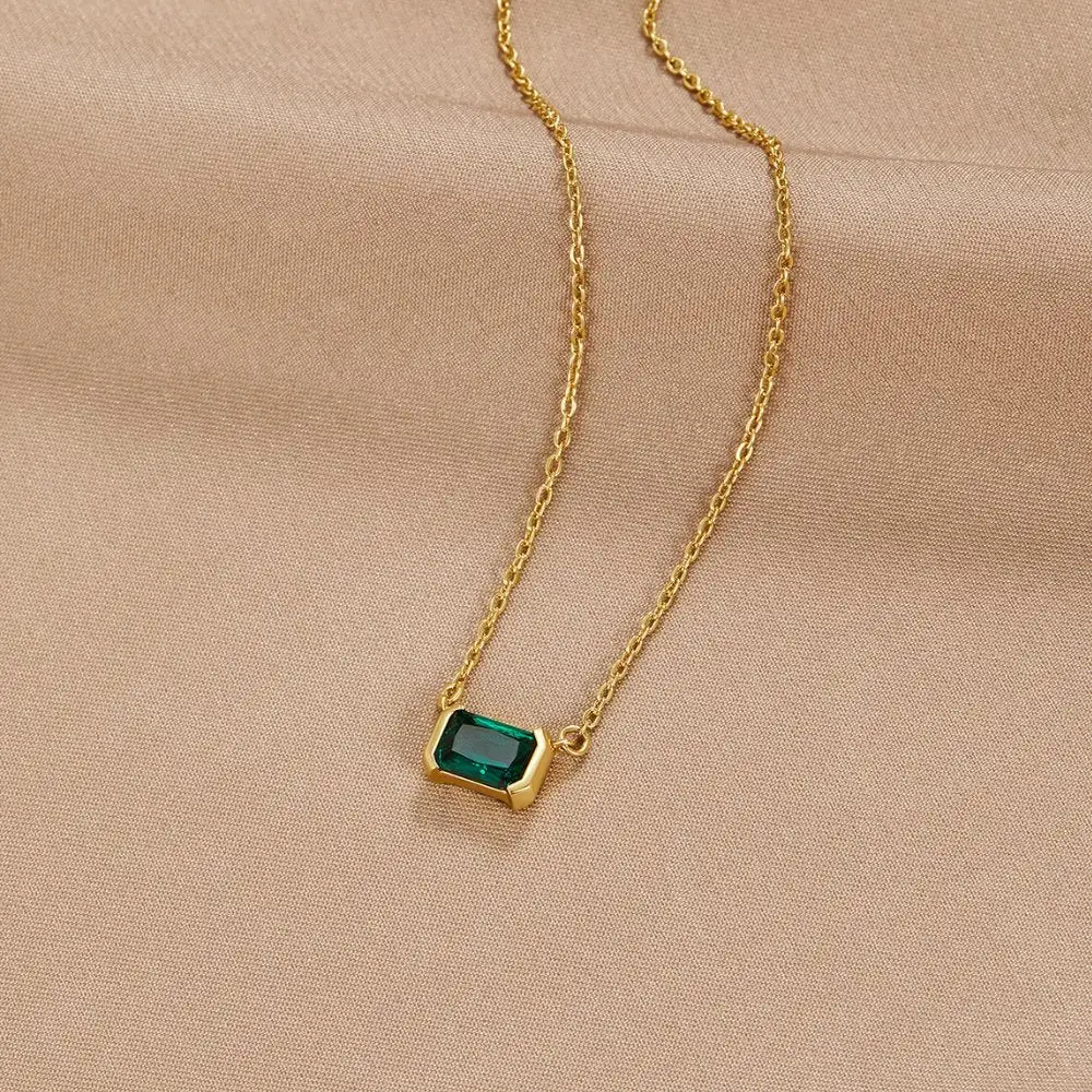 Adjustable Waterproof Crystal Necklace