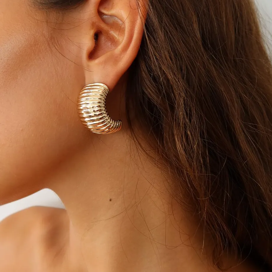 Modern Georgette Earrings