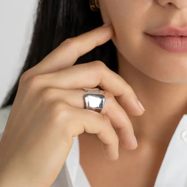 Open-Band Band Fashion Ring