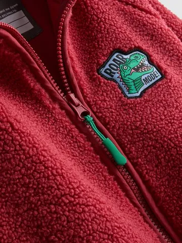 1-9yrs | Zip-Up Borg Jacket