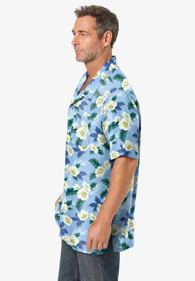 Printed Camp Shirt