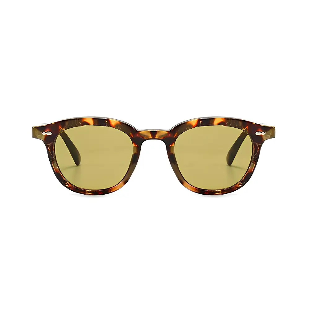 Classic Round UV Protective Polycarbonate Fashion Sunglasses