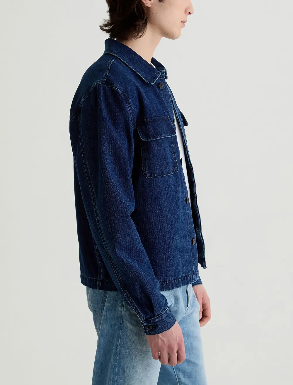 Men's Relaxed Flap Pocket Chore Jacket